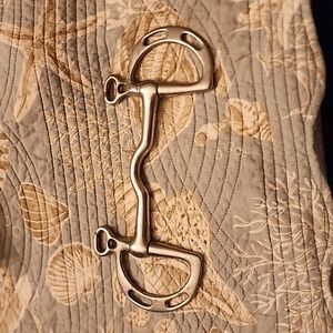 Kimblewick Pelham Medium port slotted bit